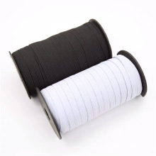 Heavy stretch 5mm/6mm/8mm/10mm/12mm polyester flat elastic cord braided elastic band